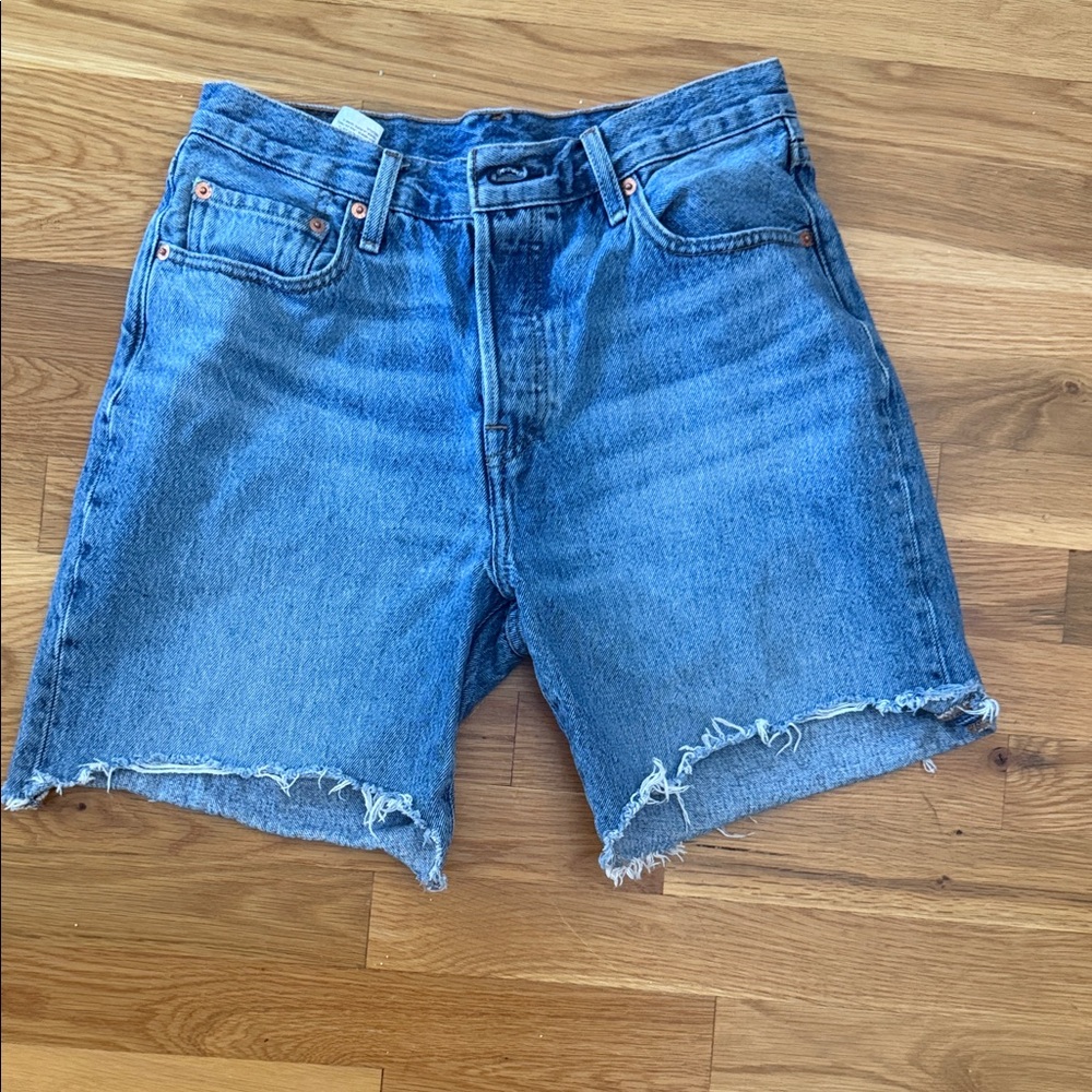 Levi’s 501 Classic Blue Denim Women's Shorts